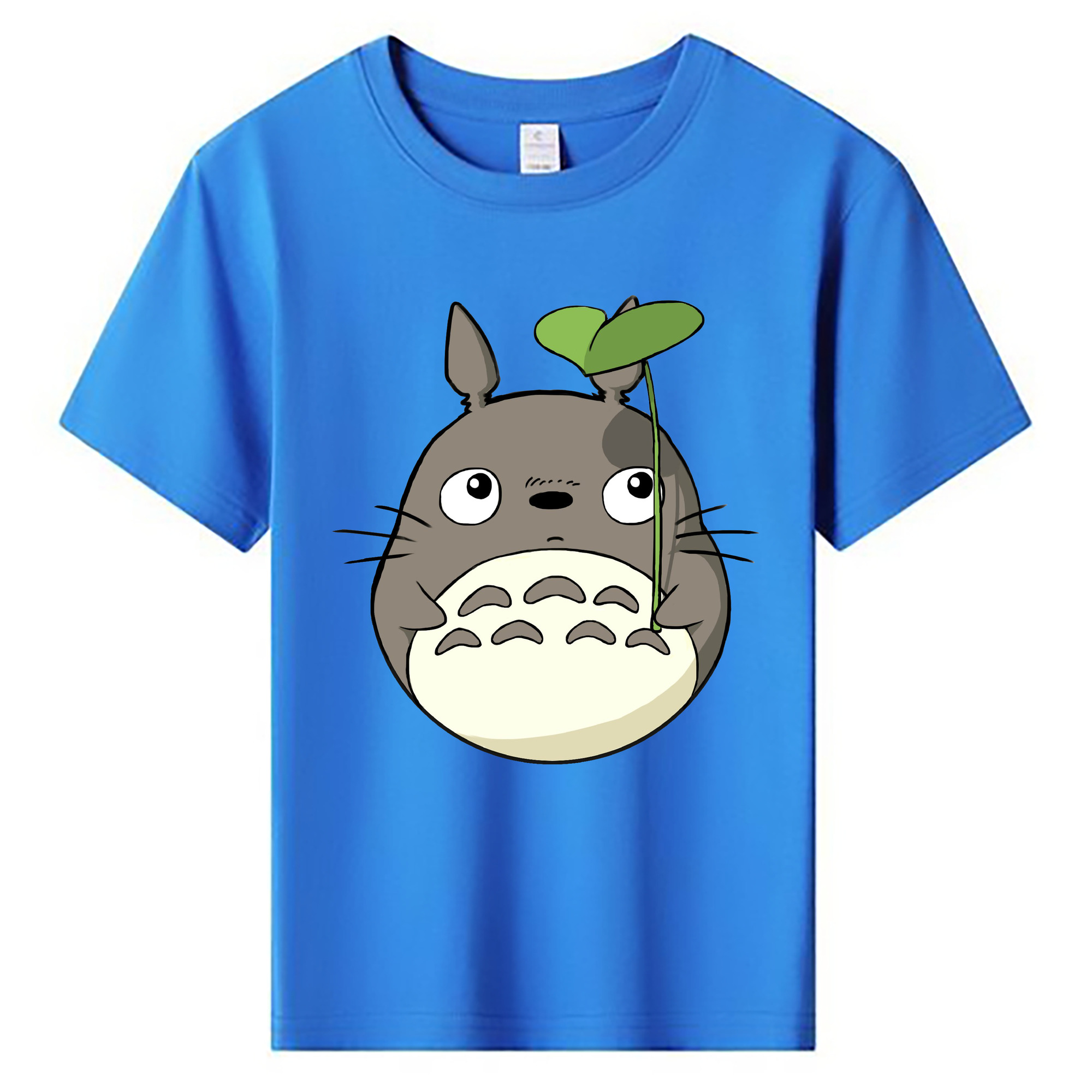 （画像用） となりのトトロ 草壁メイ 草壁サツキ My Neighbor Totoro Satsuki Kusakabe Mei Kusakabe 綿100％キッズTシャツ（フロントプリント）